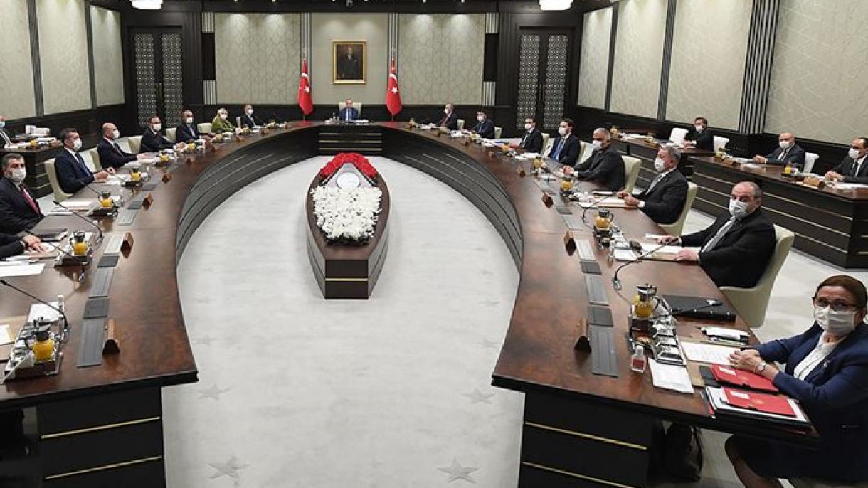 اجلاس کابینه ریاست جمهوری ترکیه آغاز شد