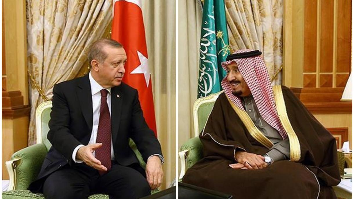 R.T.Ərdoğan Salman bin Әbdülәziz Al Suudla telefon әlaqәsi saxlayıb
