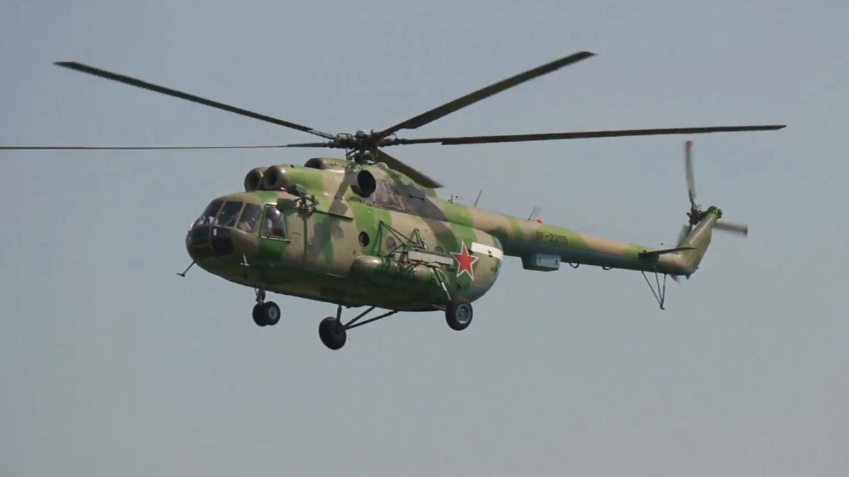 روس:  ہیلی کاپٹر گرکرتباہ،سوار تمام افراد ہلاک