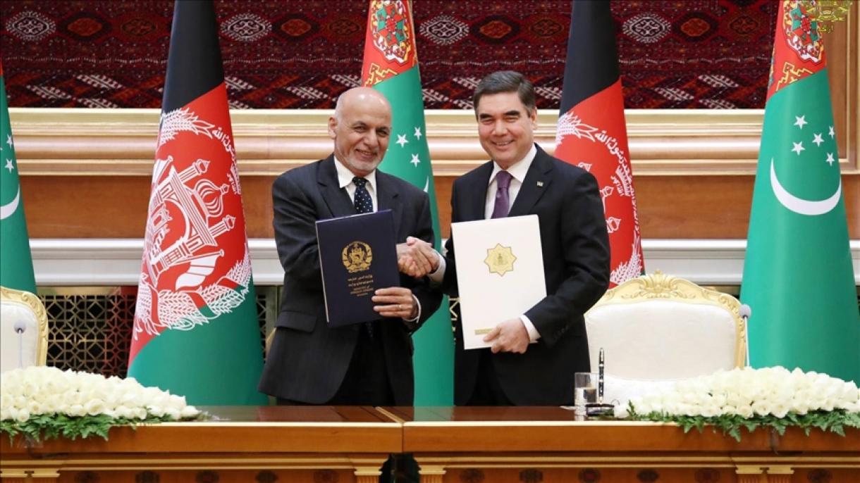 امضای اسناد همکاری بین افغانستان و تورکمنستان