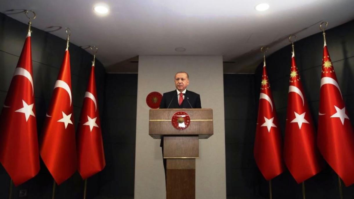 "Yeni diriliş mücadiləsi veririk: böyük və güclü Türkiyə inşa edirik", R.T.Ərdoğan