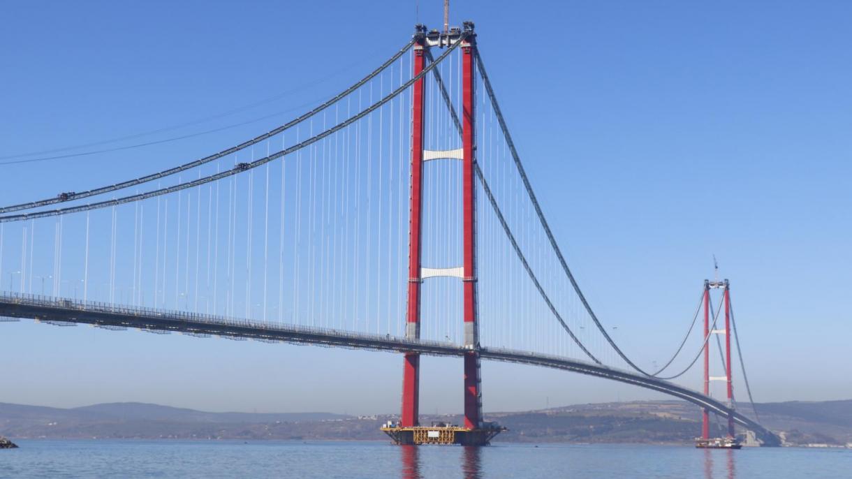 دنیا کے بلند ترین1915 چناق قلعے پل کا افتتاح آج  ترک صدر کے ہاتھوں ہوگا