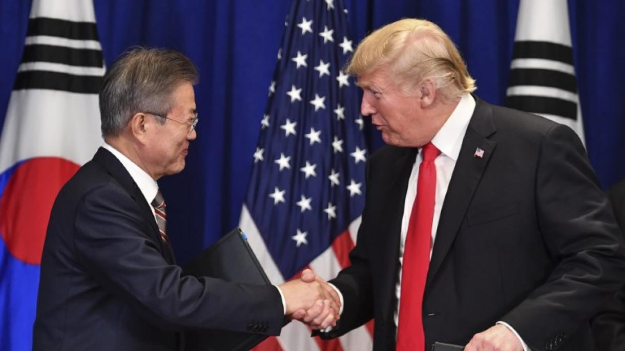 Trump solicita ao seu homólogo sul-coreano "kits para diagnosticar o coronavírus"
