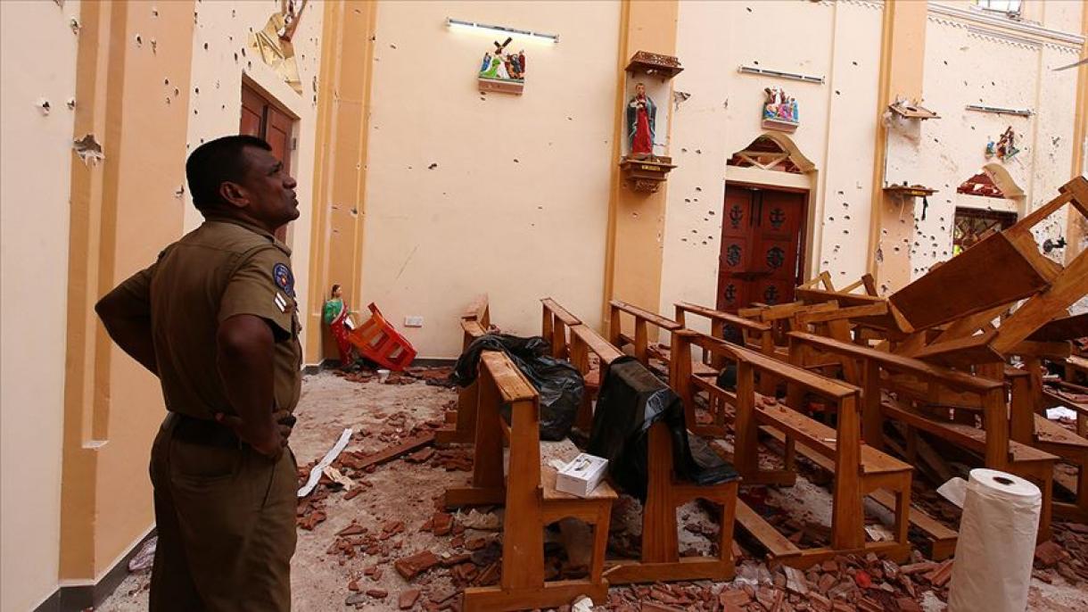 siri lankida meydangha kelgen térrorluq hujumlirini 7 adem bomba sadir qilghan