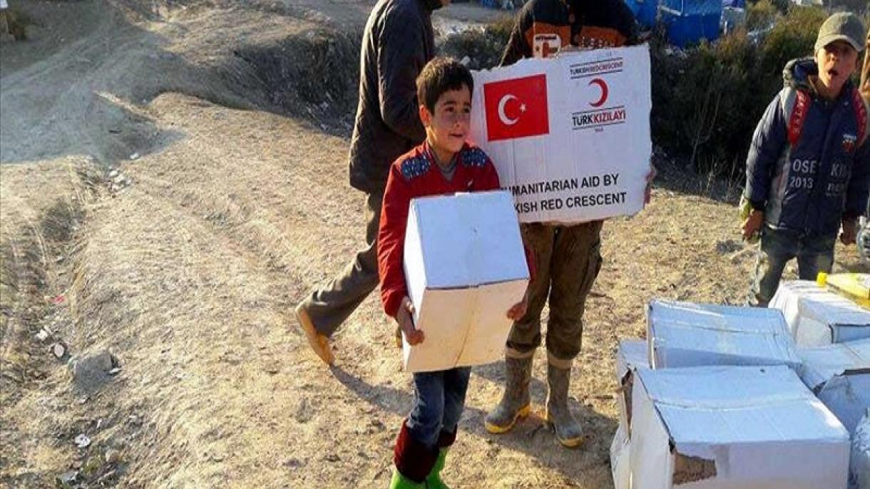 کمک‌های ترکیه به مردم سوریه ادامه دارد
