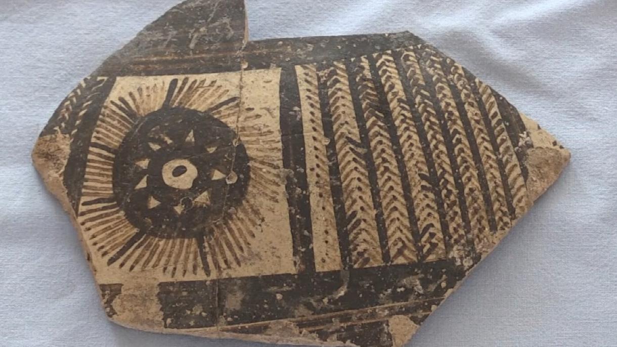 Arqueólogos hallan piezas de potes con diseños del ‘árbol de la vida’