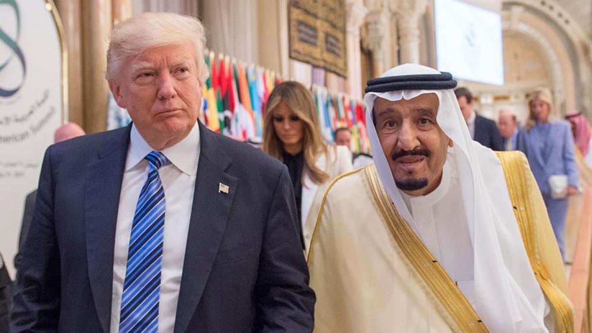 Trump dichiara il suo sostegno per il re Salman e il principe ereditario