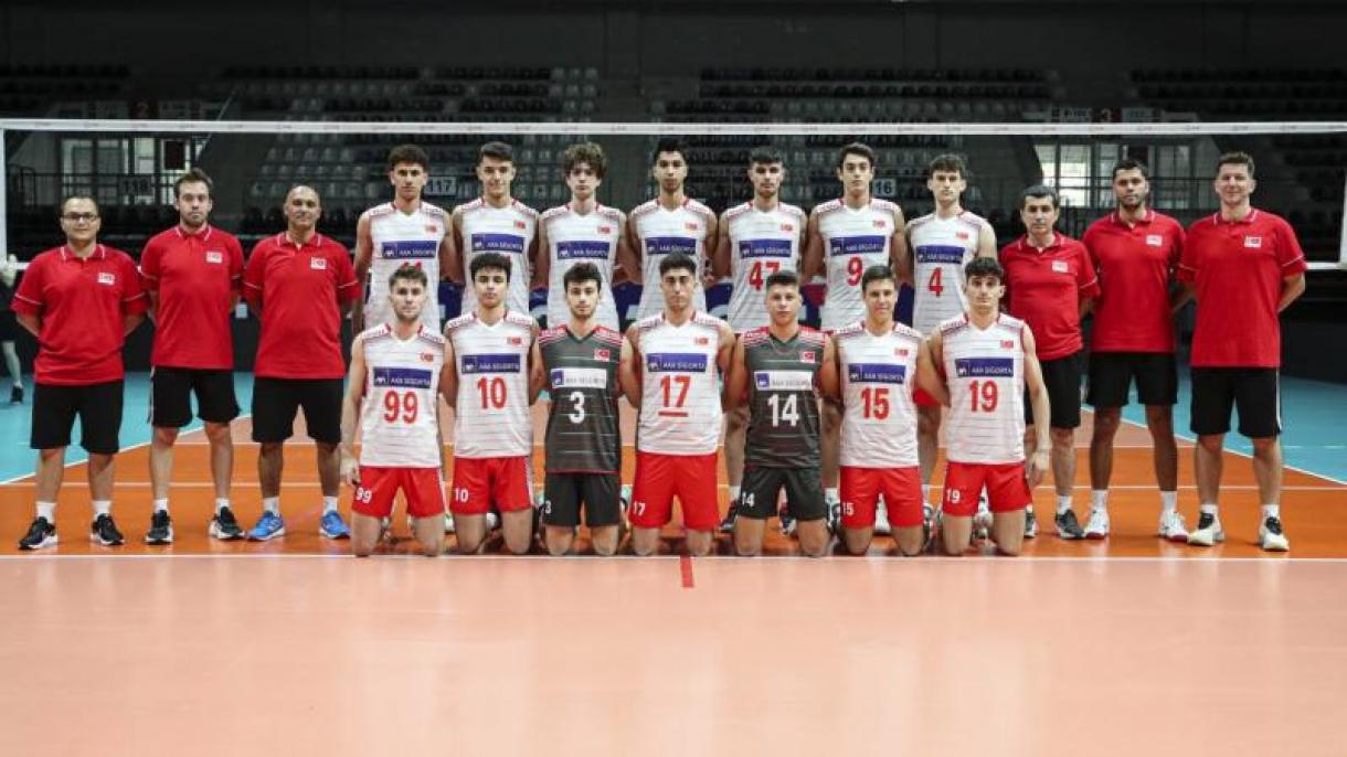 La selección turca de voleibol sub 19 ha comenzado al Campeonato Balcánico con victoria