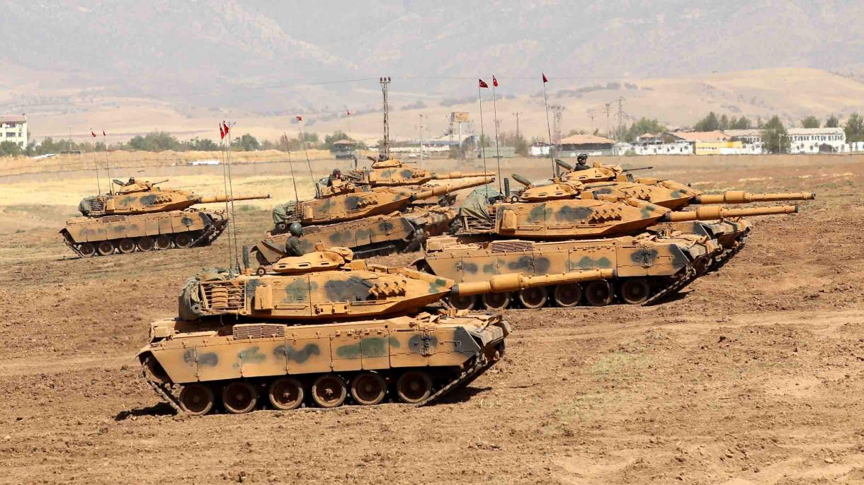 A manobra em Şırnak do exército turco completa 7 dias