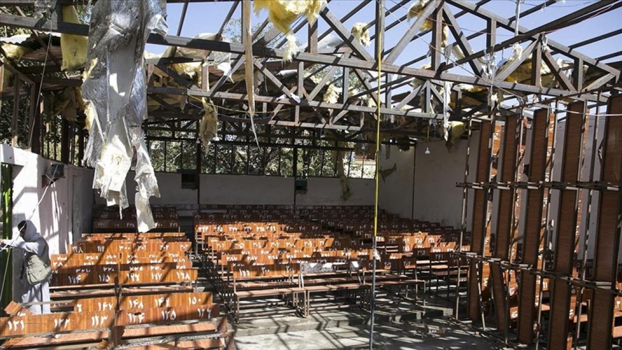 تعداد قربانیان حمله انتحاری به مرکز آموزشی کاج در کابل به 53 تن رسید