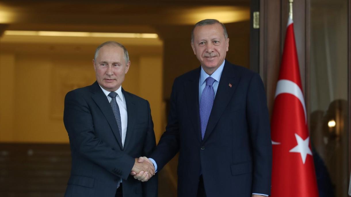 گفتگوی تلفنی میان رئیس جمهور ترکیه و روسیه
