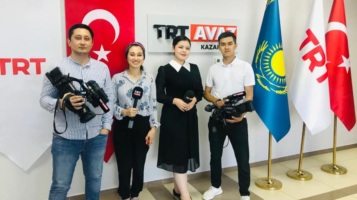 TRT Қазақстан тілшілеріне марапат