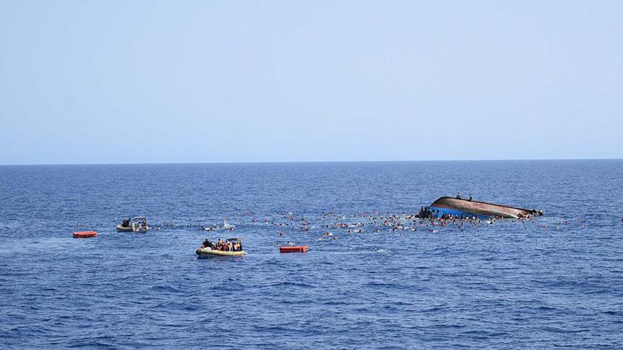 واژگونی کشتی حامل مهاجرین آفریقایی در آبهای نزدیک به سواحل یمن