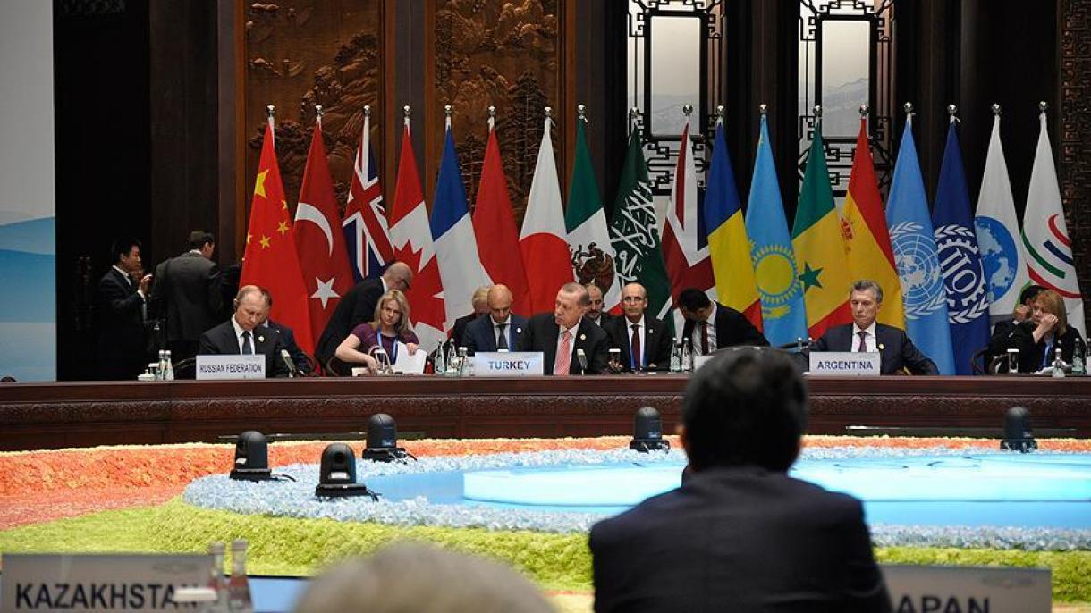 Jinping concedeu jantar em honra aos líderes do G20