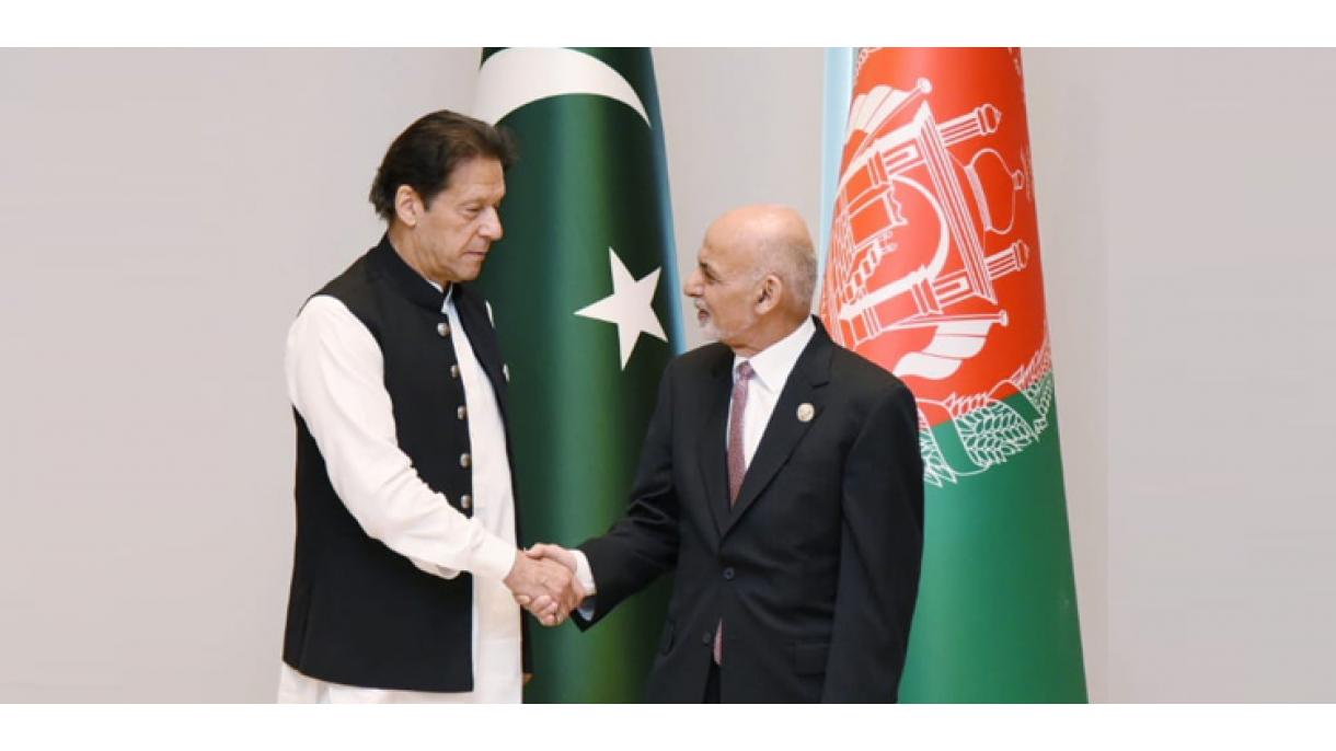 وزیراعظم عمران خان سے افغان صدراشرف غنی کی ملاقات