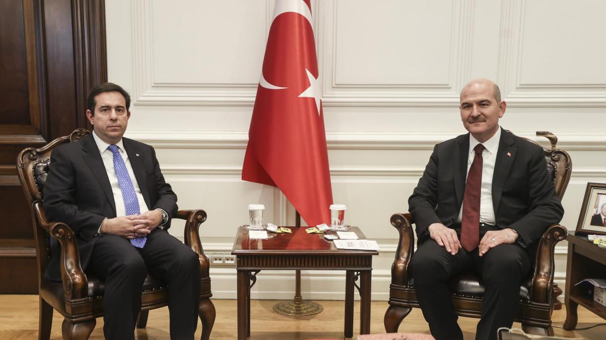 Süleyman Soylu s-a întâlnit cu Notis Mitarakis