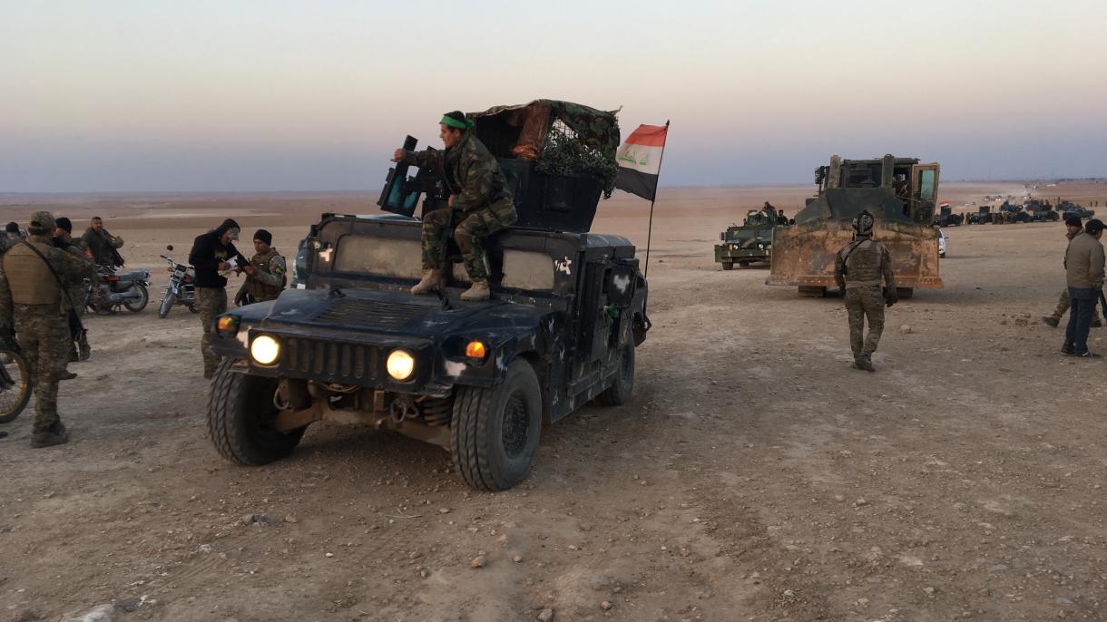 عراق حربی کوچلری تامانیدن تروریستلرگه قره ته عملیات باشله تیلدی