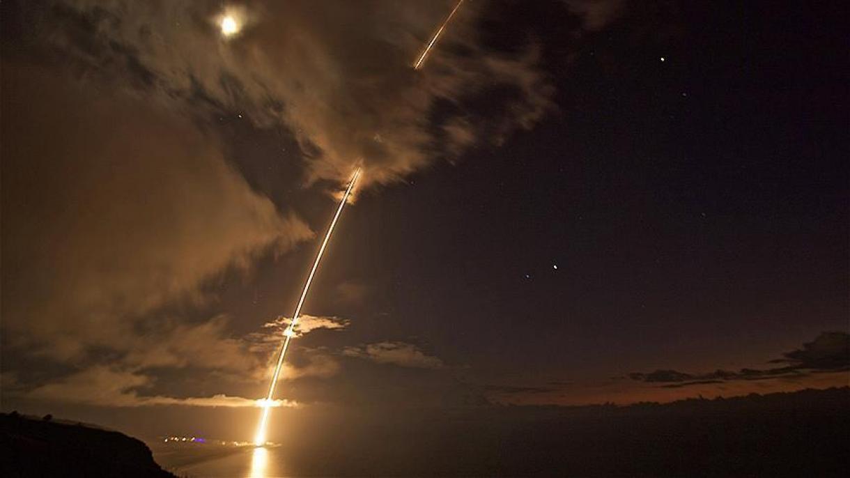 آزمایش سامانه دفاع موشکی آمریکا در جزیره هاوایی