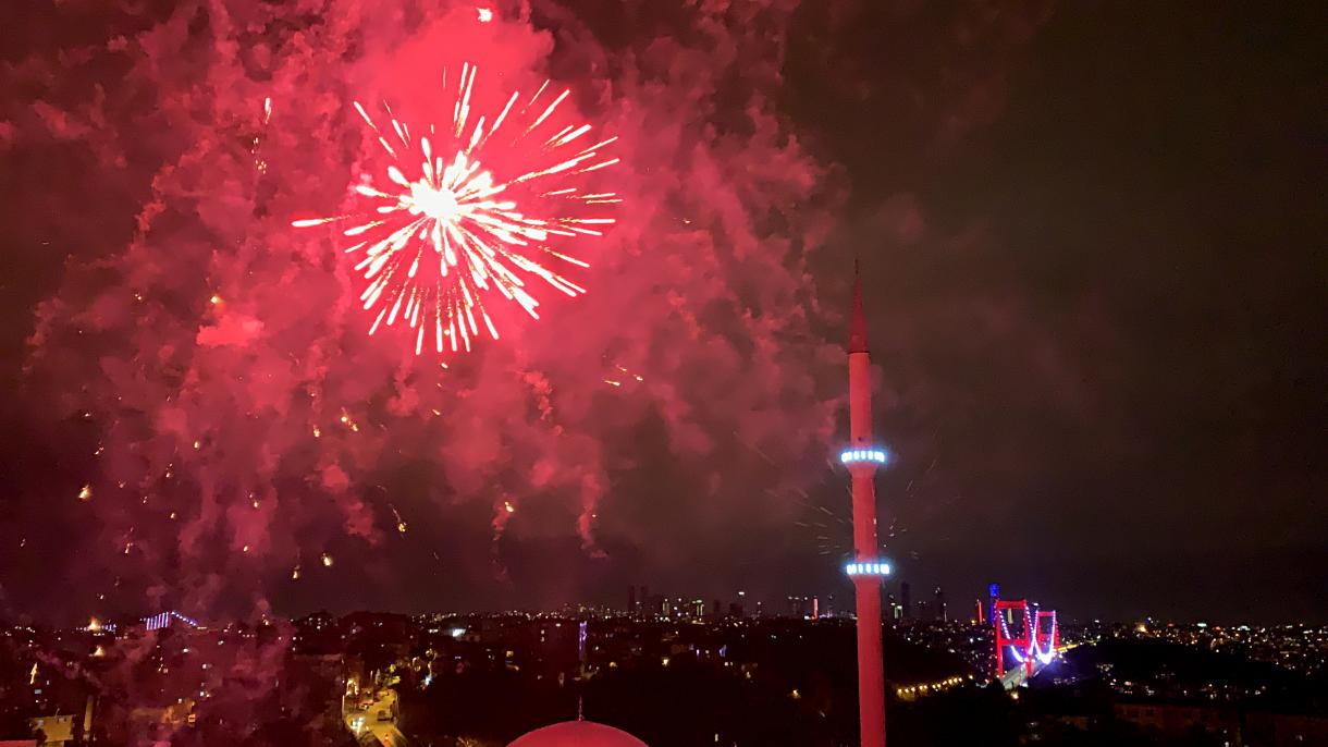 Istanbul uz vatromet dočekao 2021.
