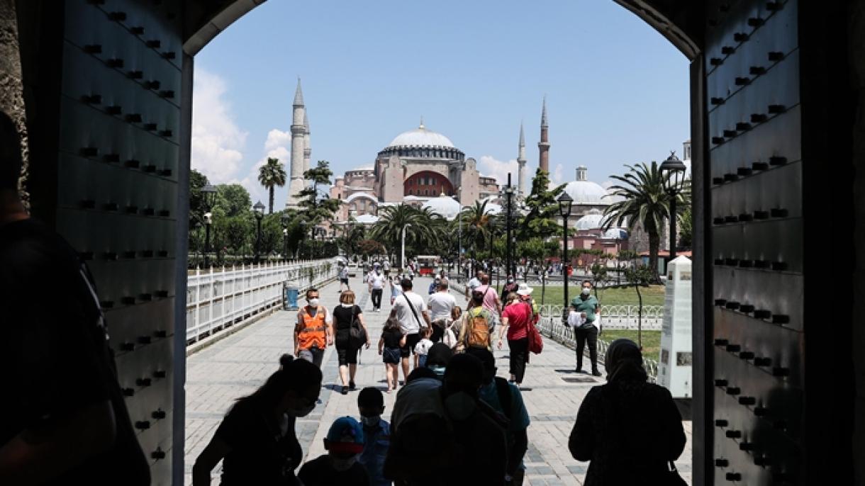 گذشتہ سال استنبول نے 90 لاکھ 25 ہزار سیاحوں کی میزبانی کی