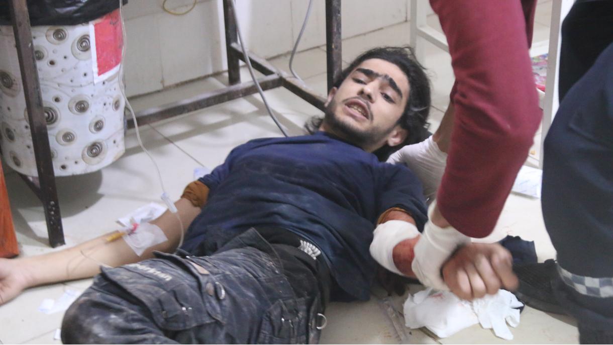 شام:سرکاری فوج کا بازار پر حملہ،10 افراد ہلاک