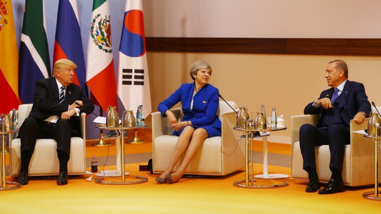 Gamburgta G-20 sammitı uza