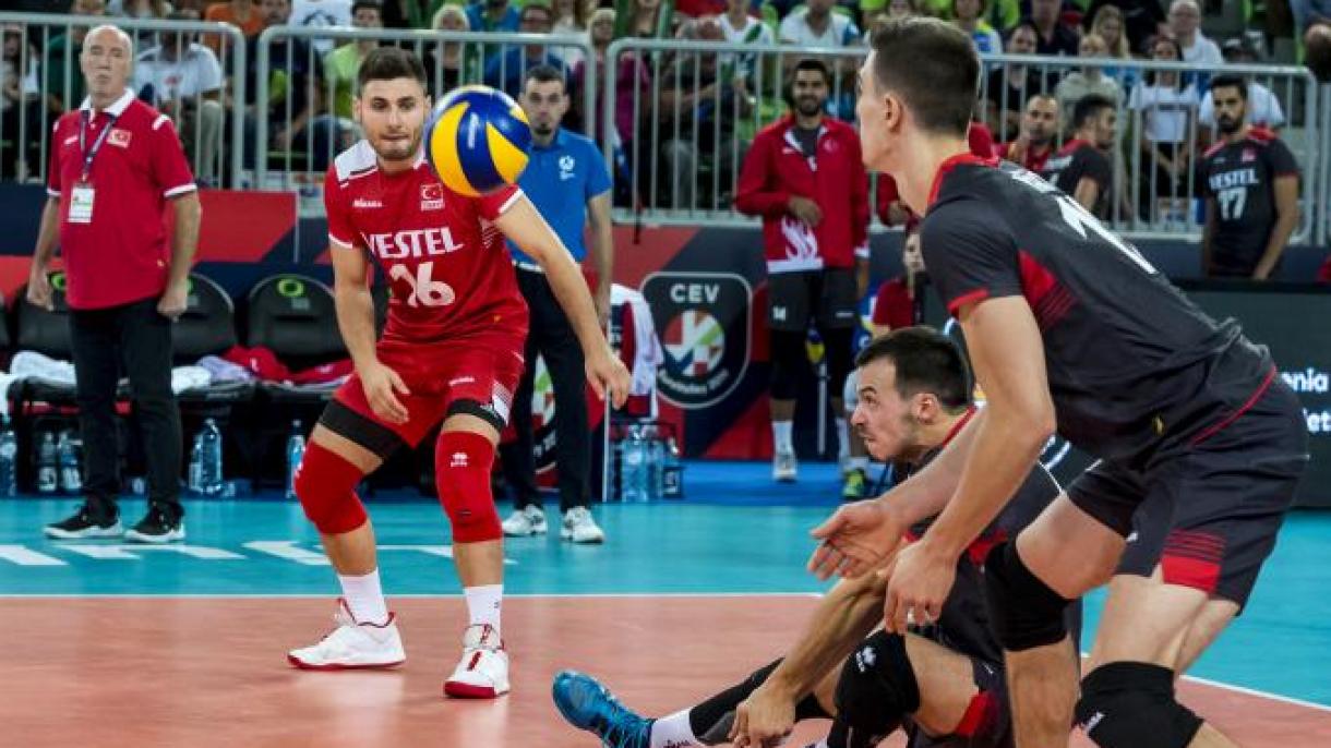 Voleybol üzrə Avropa çempionatında həyəcan davam edir