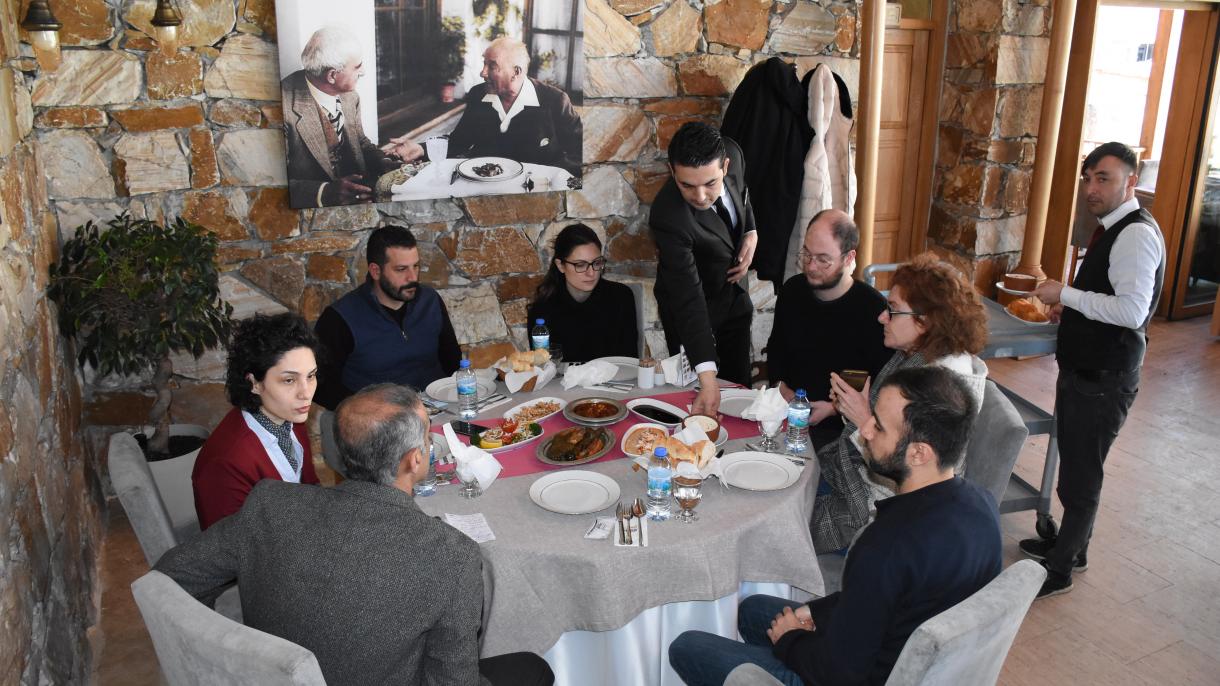 Tanınmış yemək yazıçıları və deqüstatorlar Kırşehirdə oldu
