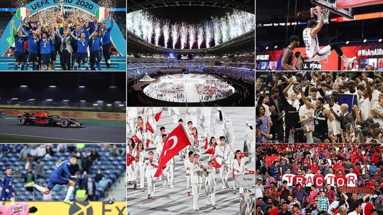 رویدادهای مهم ورزشی سال 2021 ترکیه، ایران و جهان