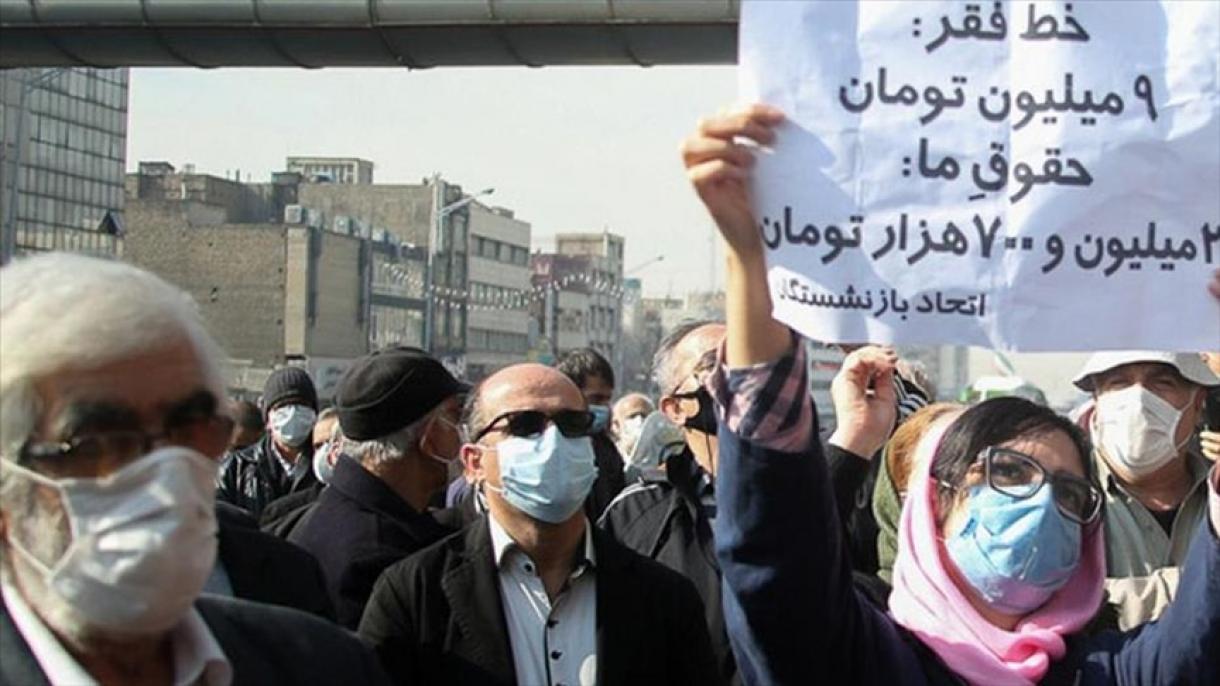 بازنشستگان در چندین شهر ایران تجمع اعتراضی برگزار کردند