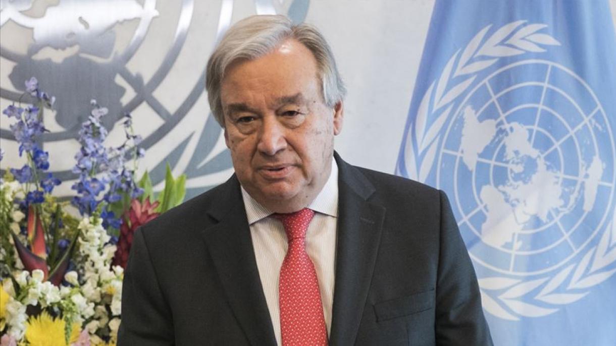 联合国秘书长重申两个国家的解决方案