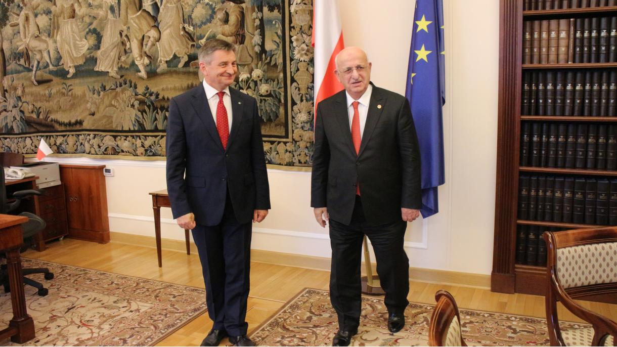 tbmm başkanı kahraman, polonya'da.jpg