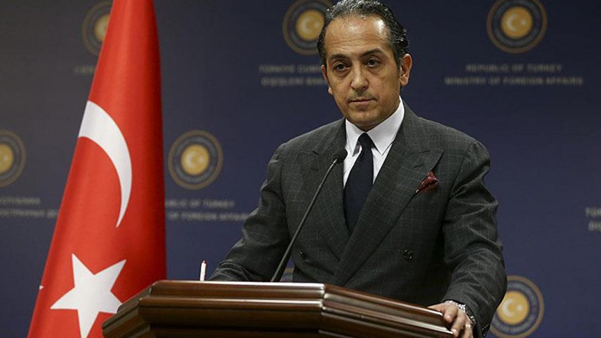 ترکیه سخنان ناشایست سخنگوی وزارت امورخارجه اسرائیل را محکوم ساخت