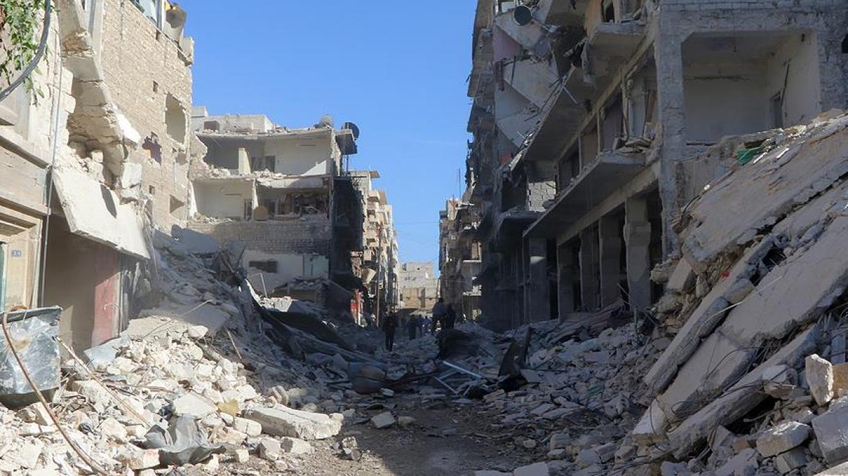 阿勒颇人发表联合声明呼吁国际社会开辟人道援助走廊