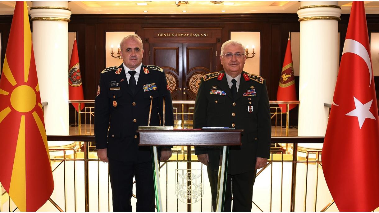 Генерал на армија Ѓулер го прими својот колега од Северна Македонија генерал-потполковник Ѓурчиновски