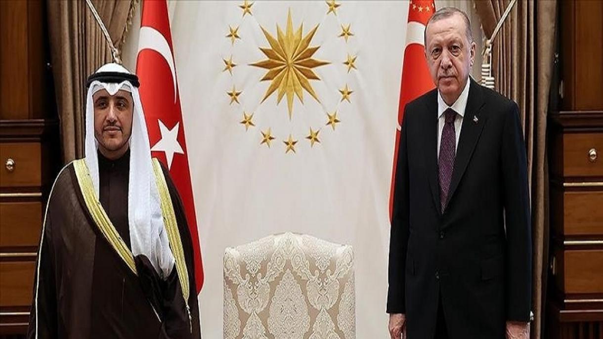 İlbaşı Kuveyt tışqı êşlӓr ministrın qabul itte