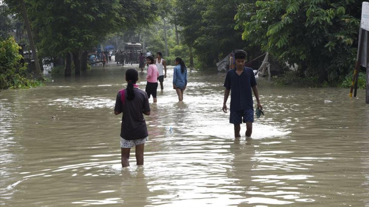ہندوستان، سیلاب کی زد میں آتے ہوئے 119 افراد ہلاک ہو گئے