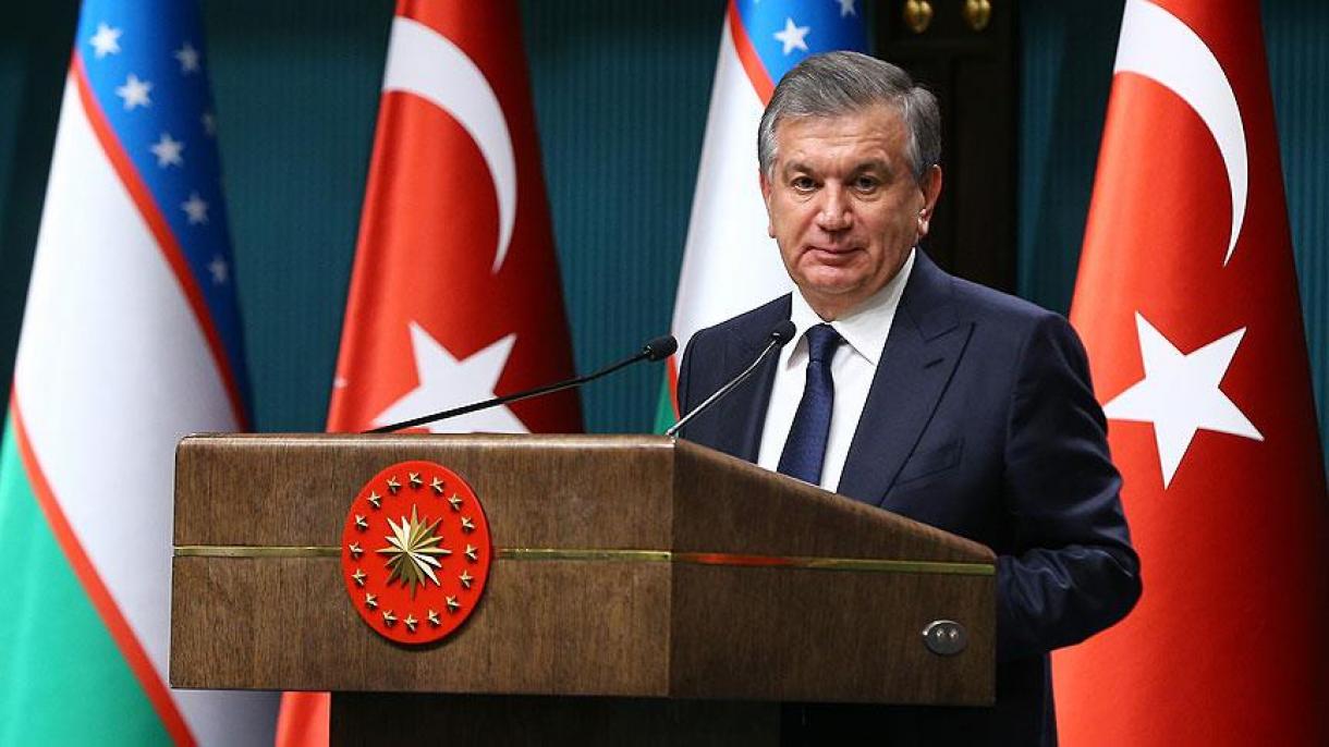 乌兹别克斯坦总统参观土耳其议会