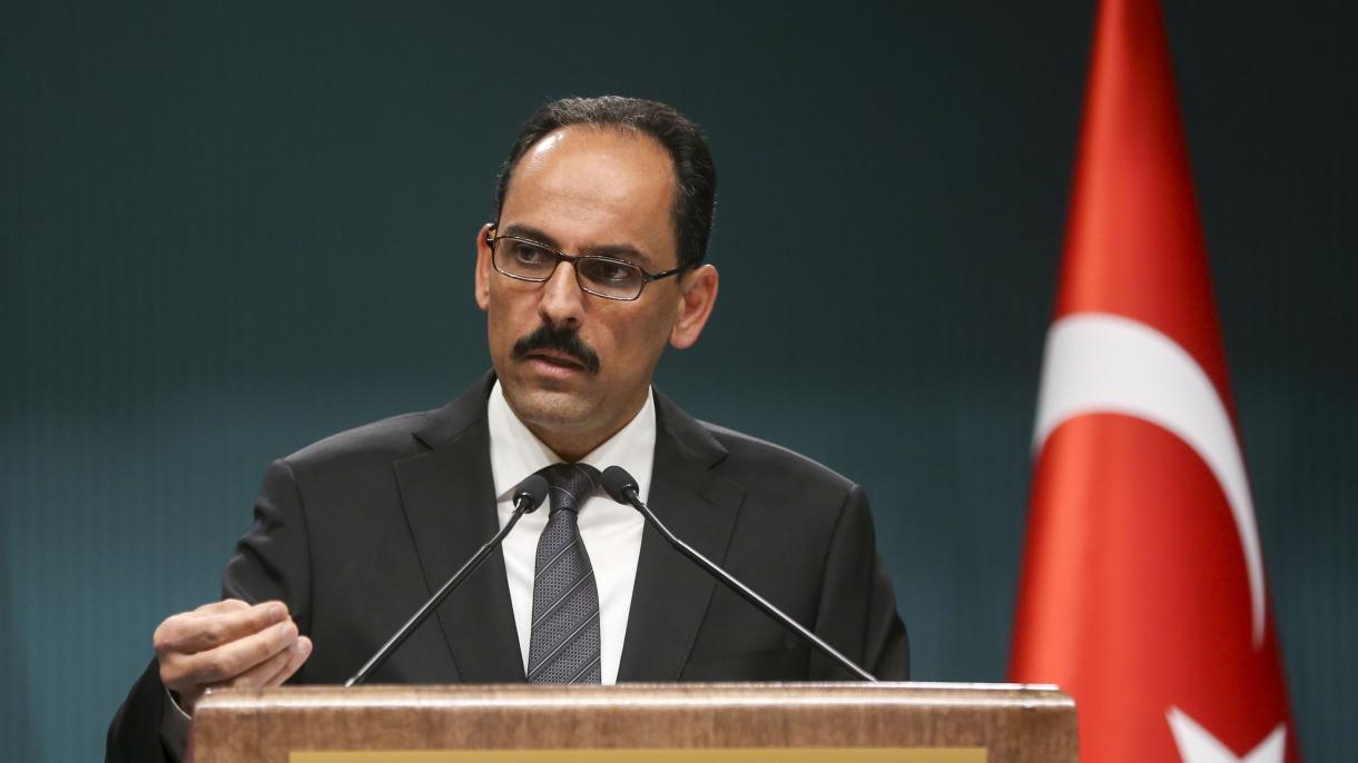 Ibrahim Kalın critica al PE por hacer la propaganda del PKK