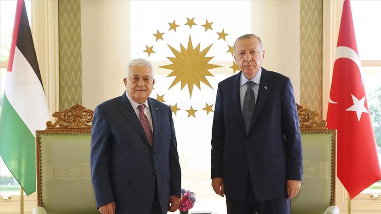 Prezident Erdogan palestinaly kärdeşi Abbas bilen telefon arkaly söhbetdeş boldy
