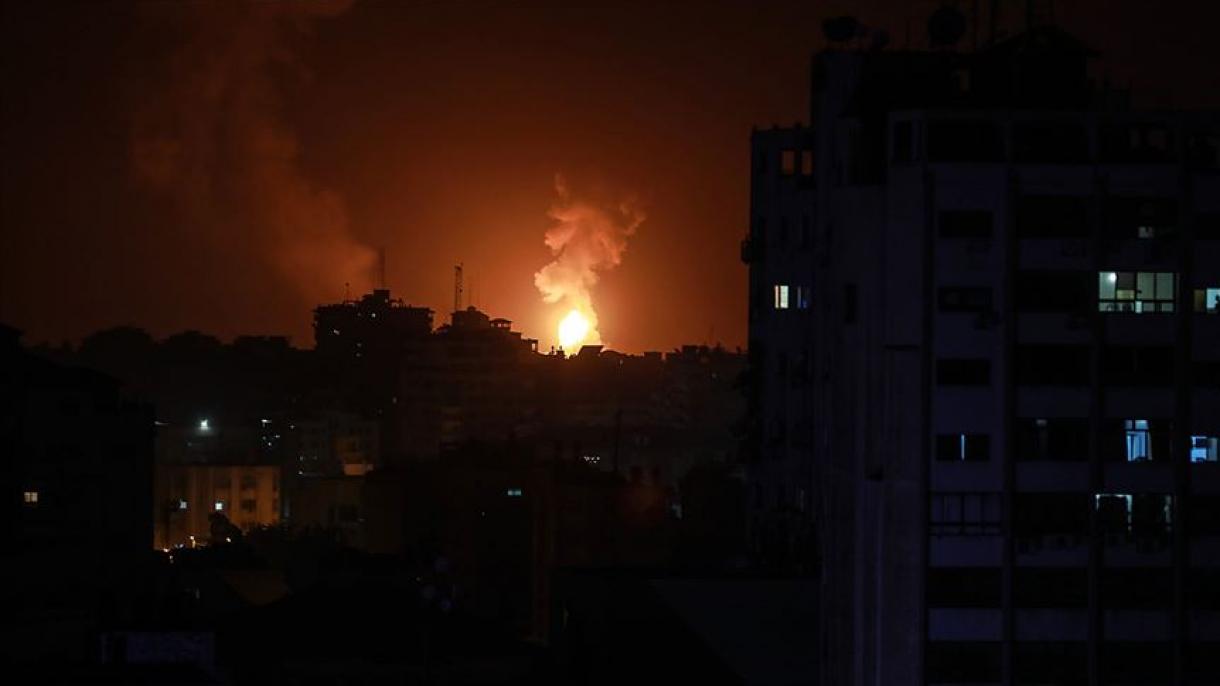Артилерийски удари по Газа