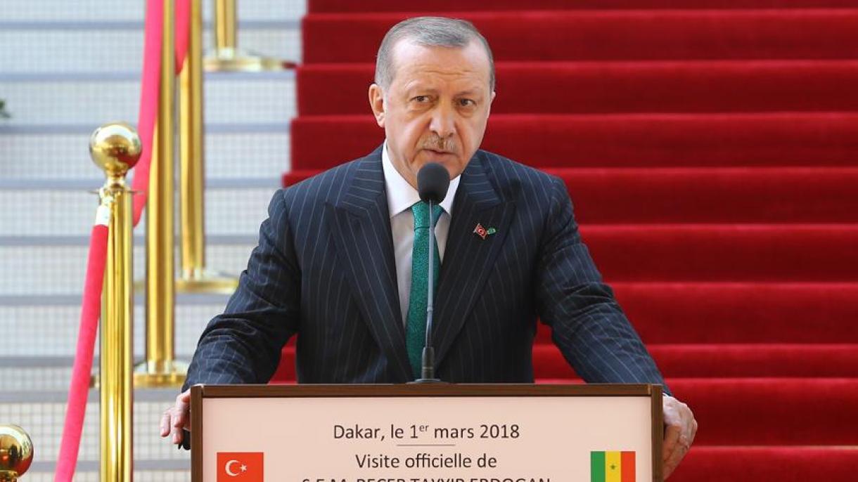 La visita del presidente Erdogan a África Occidental