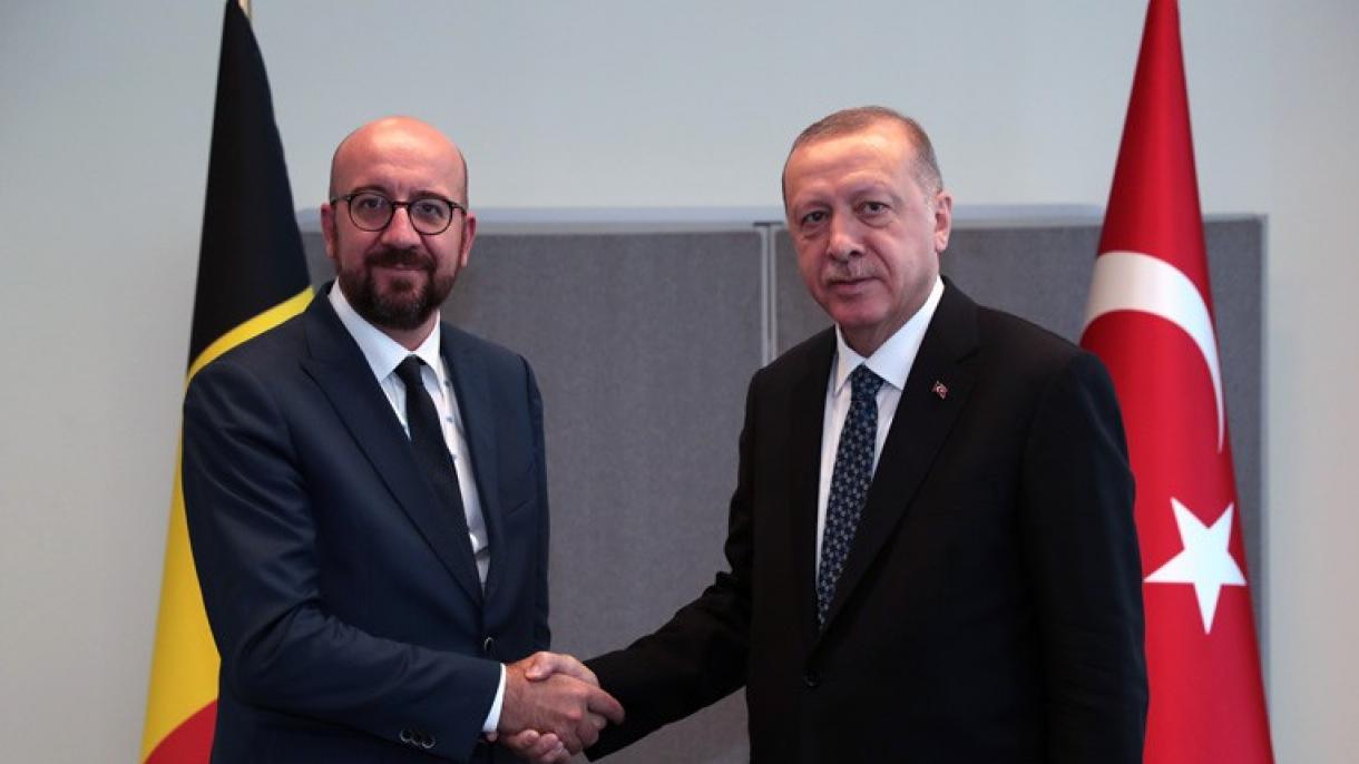 Erdogan aborda con Charles Michel la última situación en el Mediterráneo Oriental