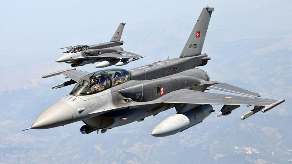 جنگنده های ترک اهداف تروریستها در شمال عراق را در هم کوبیدند