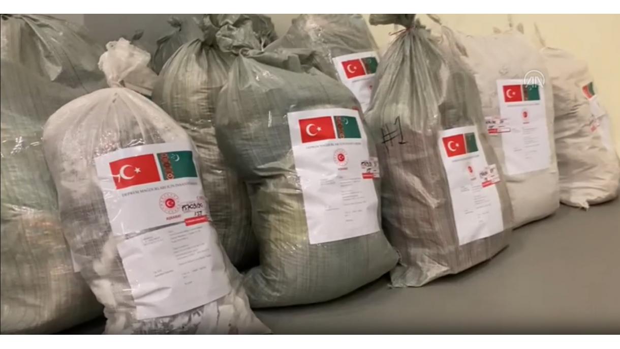 Türkmenistandan, Ýer Titremeleri Zerarly Türkiýä Ynsanperwer Kömegini Bermäge Dowam Edýär