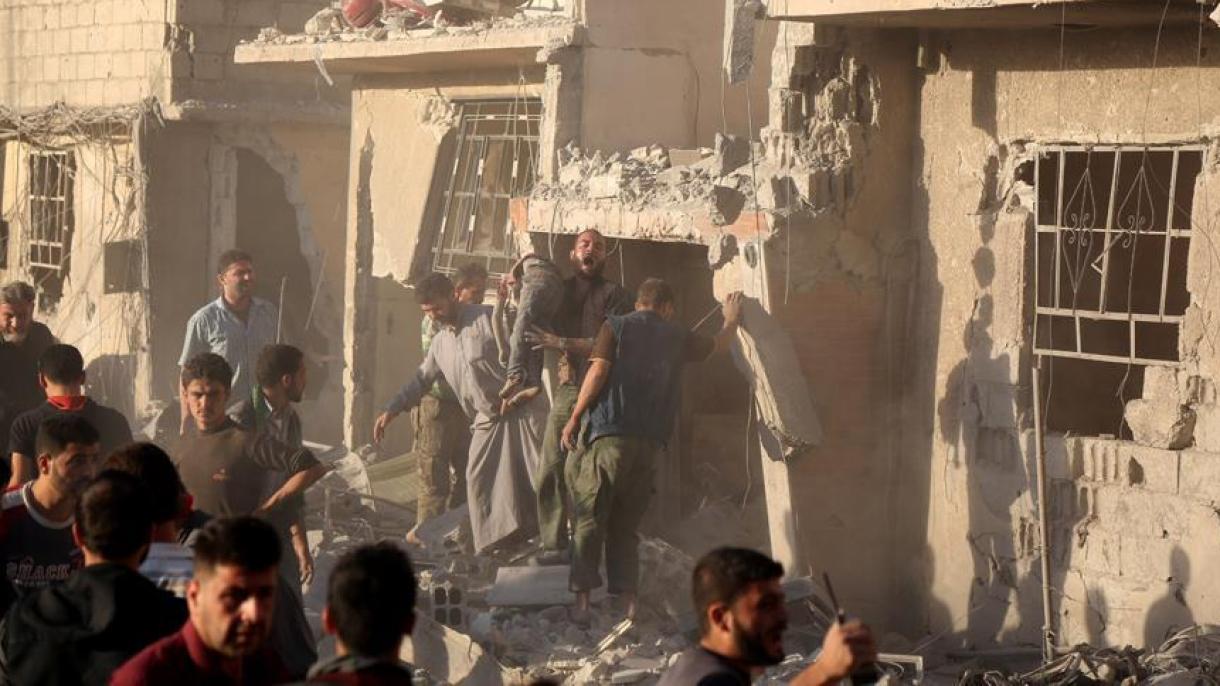 叙部队战机疯狂轰炸居民区致9死