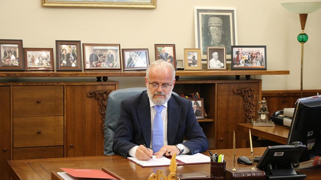 Kuzey Makedonya Meclis Başkanı Talat Caferi Yerel Seçimler Karar.jpg