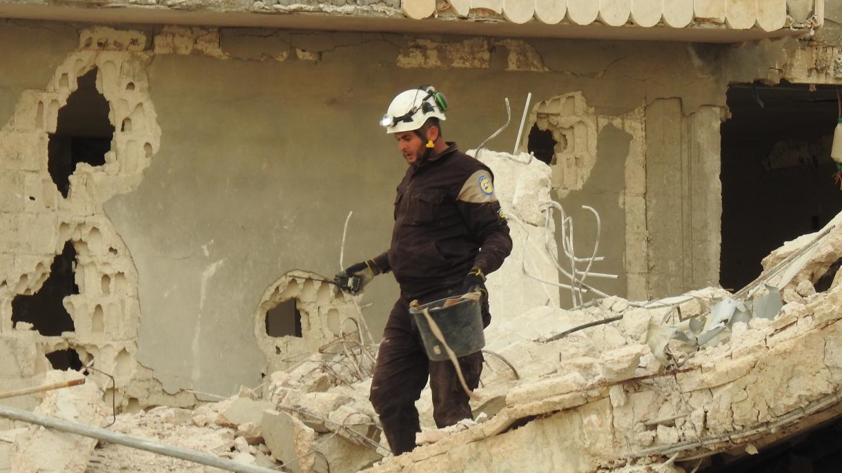 Ataques aéreos na Síria matam oito ativistas dos Capacetes Brancos