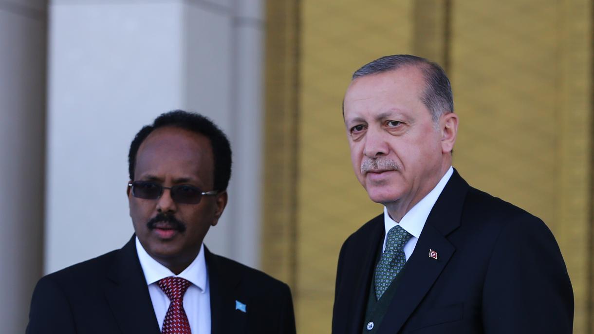 Президентът на Сомалия е в Анкара...