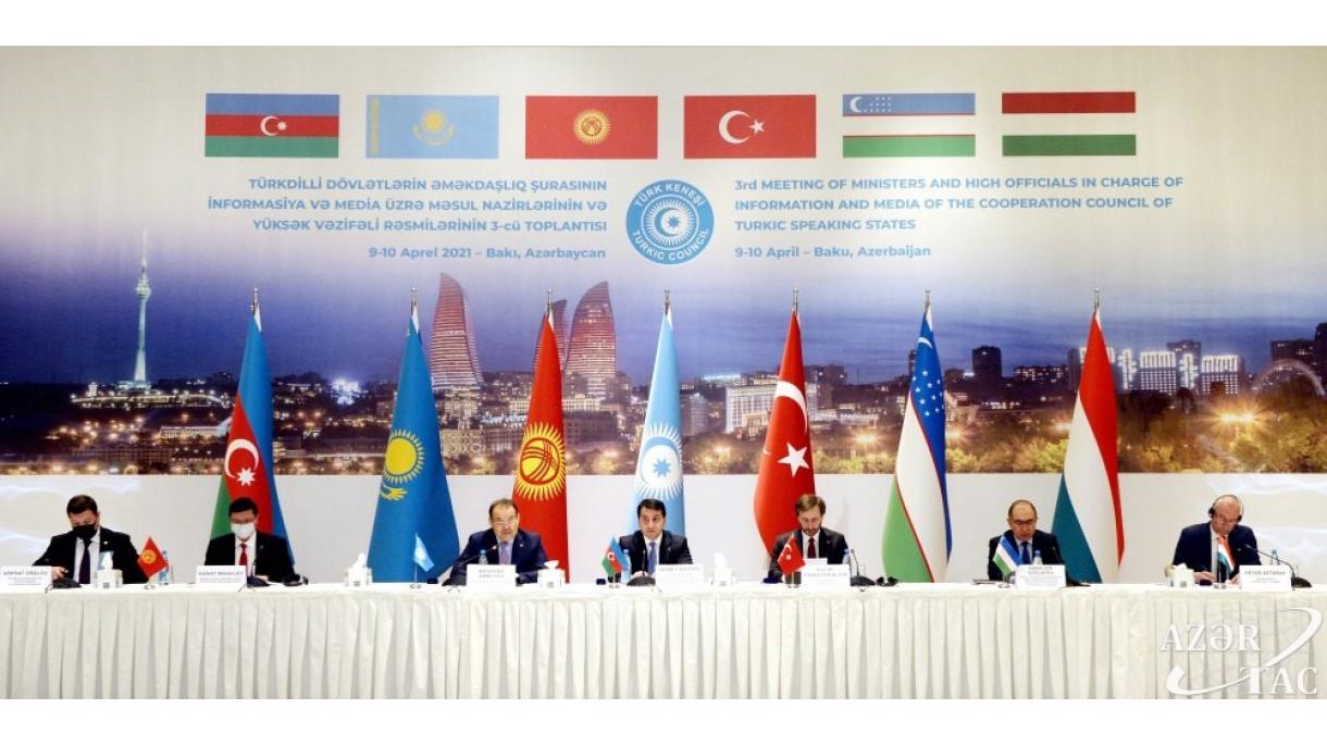 Turkiy Kengash o'zaro OAV faoliyatini kuchaytirish masalalarini muhokama qildi